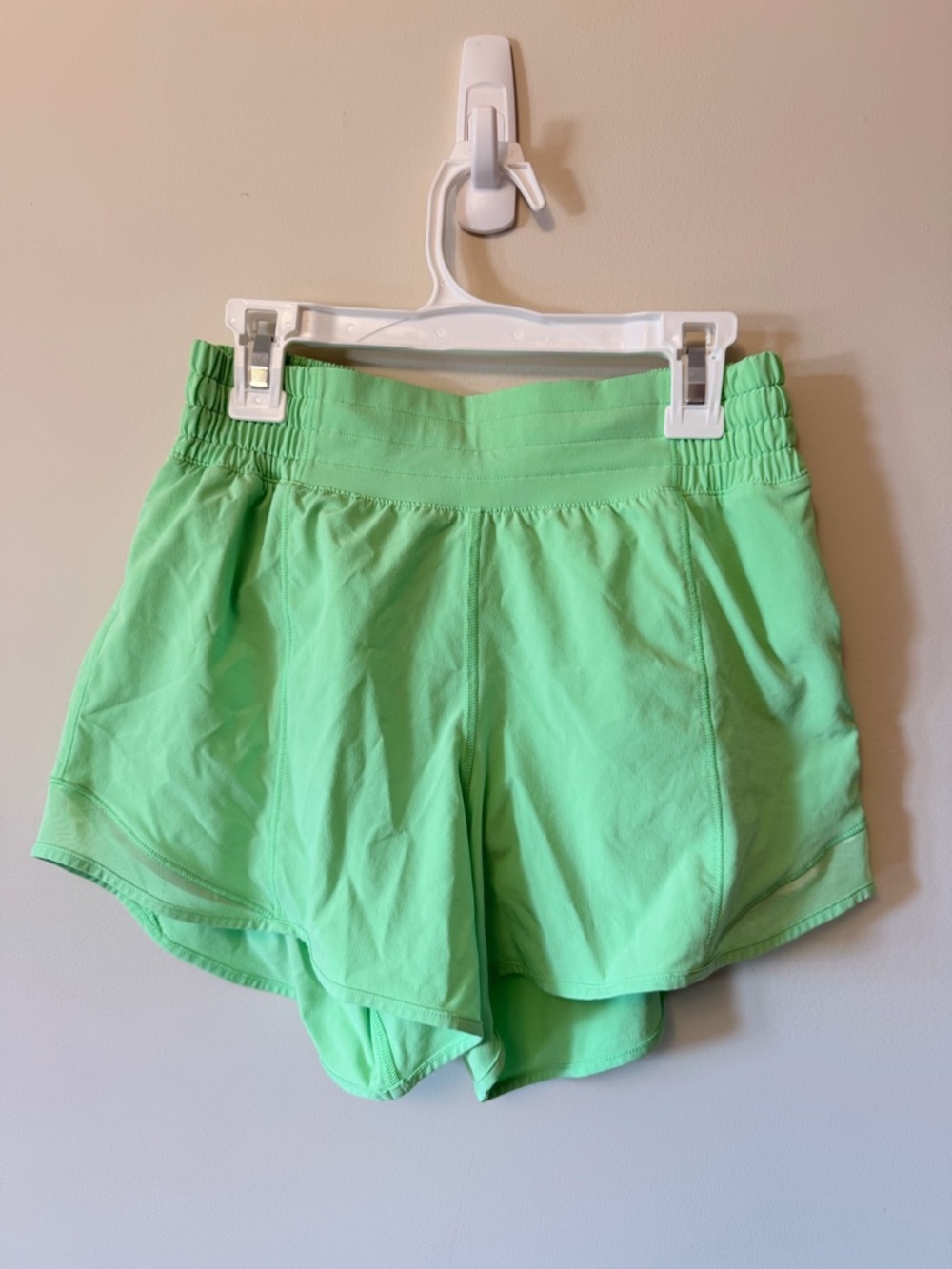 lululemon athletica Mint Green Performance Running Shorts